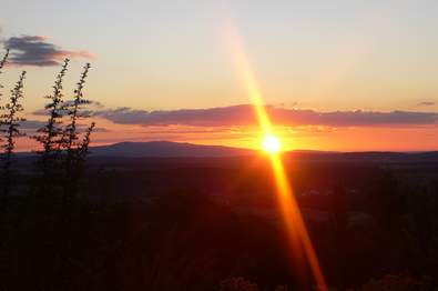 Erleben Sie den schönsten Sonnenaufgang von der Panorama Terrasse